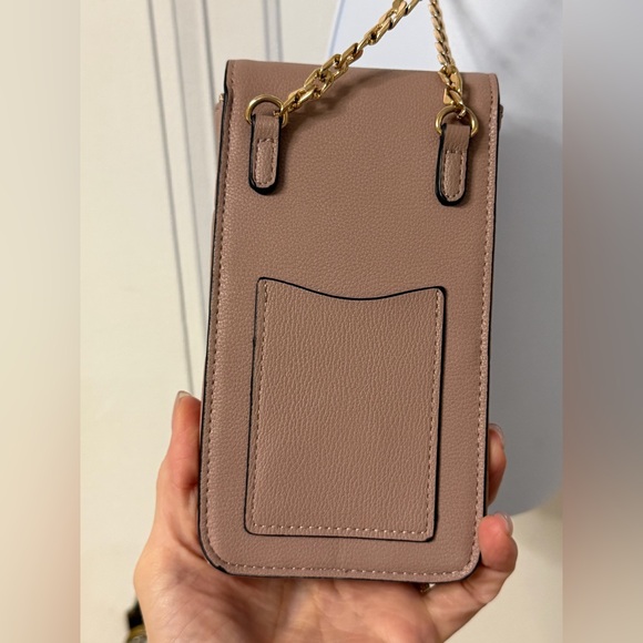 Dune dusty Rose quilted phone/cc case Crossbody Bag - Picture 4 of 6